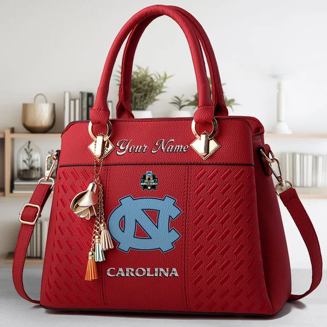 Limited Edition – Customized NCAA North Carolina Tar Heels Zip Handbag Multicolor - Image 6