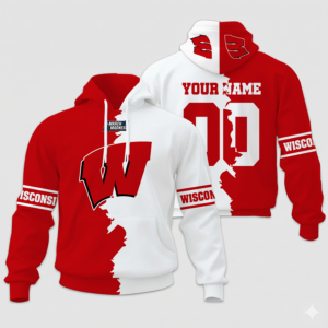 Limited Edition – Customized NCAA Wisconsin Badgers Unisex Hoodie & Zip Hoodie