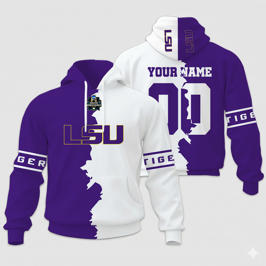 Limited Edition – Customized NCAA Lsu Tigers Unisex Hoodie & Zip Hoodie