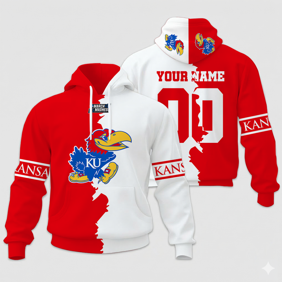 Limited Edition – Customized NCAA Kansas Jayhawks Unisex Hoodie & Zip Hoodie