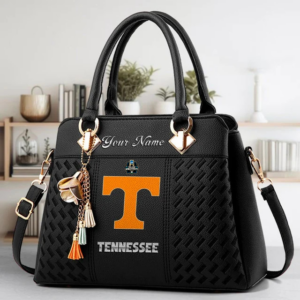 Limited Edition – Customized NCAA Tennessee Volunteers Zip Handbag Multicolor