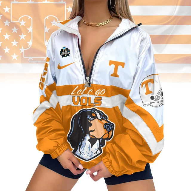 Limited Edition – Customized NCAA Tennessee Volunteers V-Neck Zipper Sweatshirt Jacket