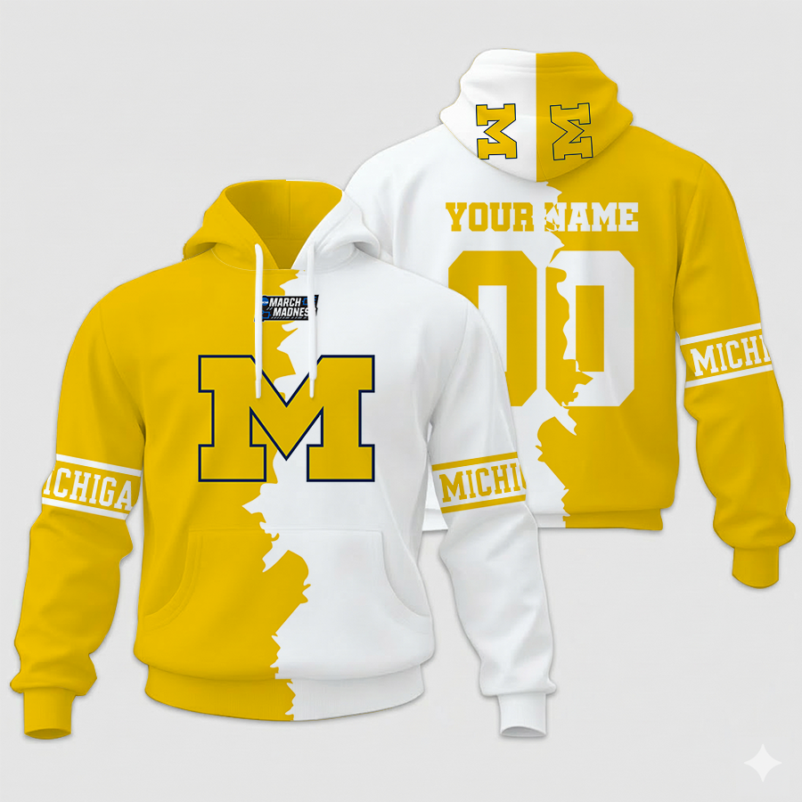 Limited Edition – Customized NCAA Michigan Wolverines Unisex Hoodie & Zip Hoodie