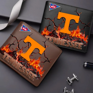 Limited Edition – Customized NCAA Tennessee Volunteers Leather Wallet