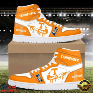 Limited Edition – Customized NCAA Tennessee Volunteers Air Jordan 1 Shoes
