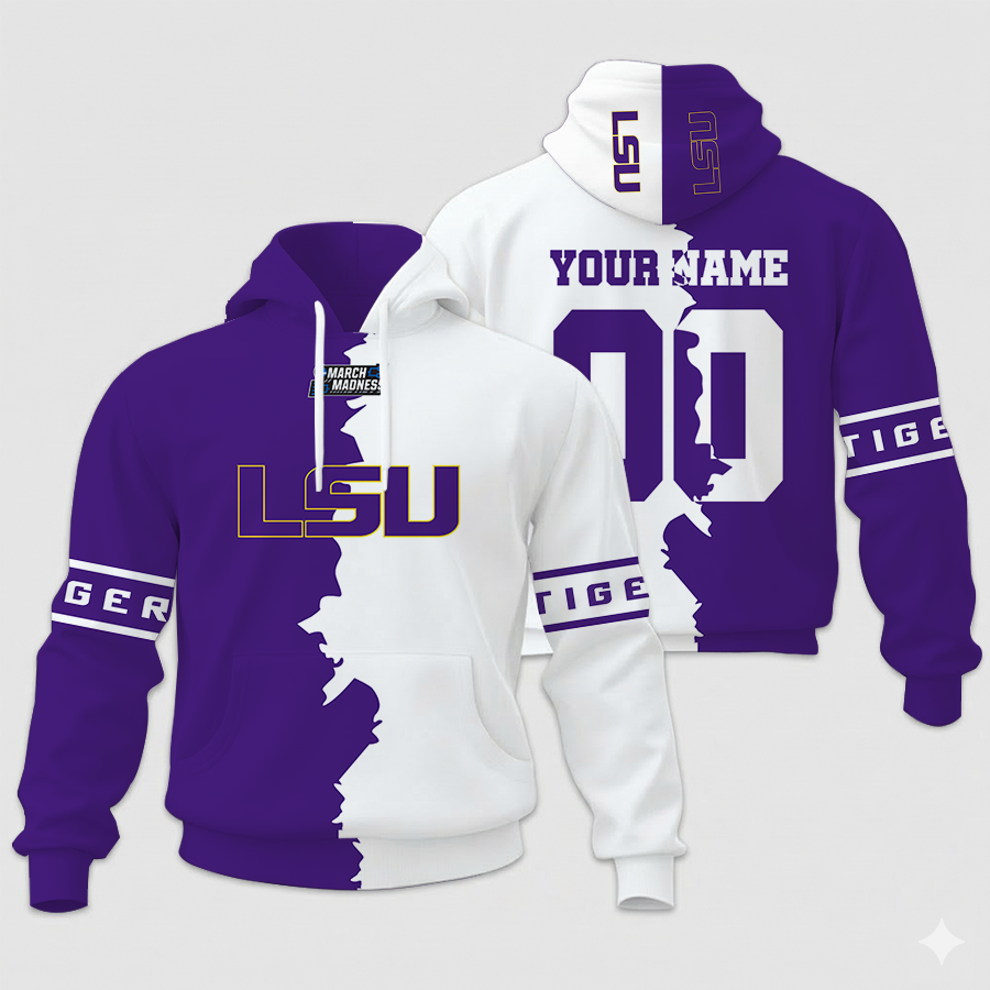 Limited Edition – Customized NCAA Lsu Tigers Unisex Hoodie & Zip Hoodie