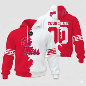 Limited Edition – Customized NCAA Ole Miss Rebels Unisex Hoodie & Zip Hoodie