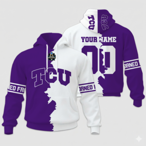 Limited Edition – Customized NCAA Tcu Horned Frogs Unisex Hoodie & Zip Hoodie