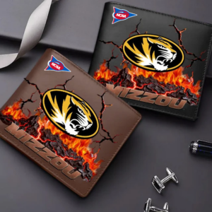 Limited Edition – Customized NCAA Missouri Tigers Leather Wallet
