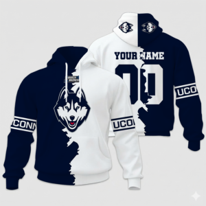 Limited Edition – Customized NCAA UConn Huskies Unisex Hoodie & Zip Hoodie