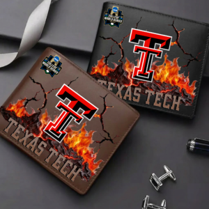 Limited Edition – Customized NCAA Texas Tech Red Raiders Leather Wallet