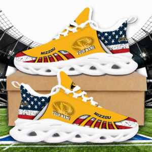 Limited Edition – Customized NCAA Missouri Tigers Max Soul Sneakers