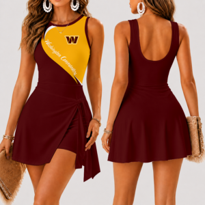 Limited Edition – Customized NFL Washington Commanders Women’s Summer Skort Dress