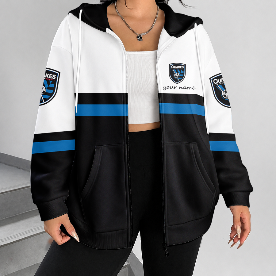 Limited Edition – Customized MLS San Jose Earthquakes Hoodie, Zip Hoodie