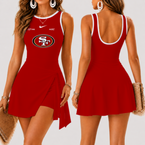 Limited Edition – Customized NFL San Francisco 49Ers Women’s Summer Skort Dress