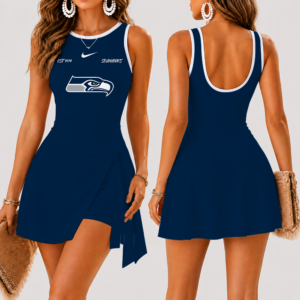 Limited Edition – Customized NFL Seattle Seahawks Women’s Summer Skort Dress