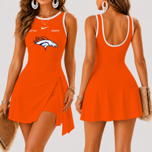 Limited Edition – Customized NFL Denver Broncos Women’s Summer Skort Dress