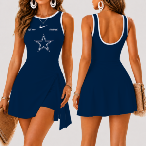 Limited Edition – Customized NFL Dallas Cowboys Women’s Summer Skort Dress