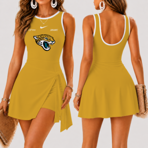 Limited Edition – Customized NFL Jacksonville Jaguars Women’s Summer Skort Dress