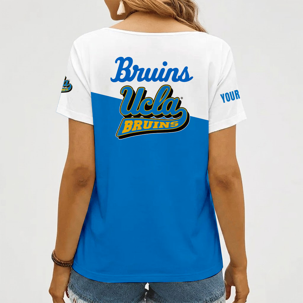 Limited Edition – Customized NCAA Ucla Bruins V-Neck Female Shirt - Image 2