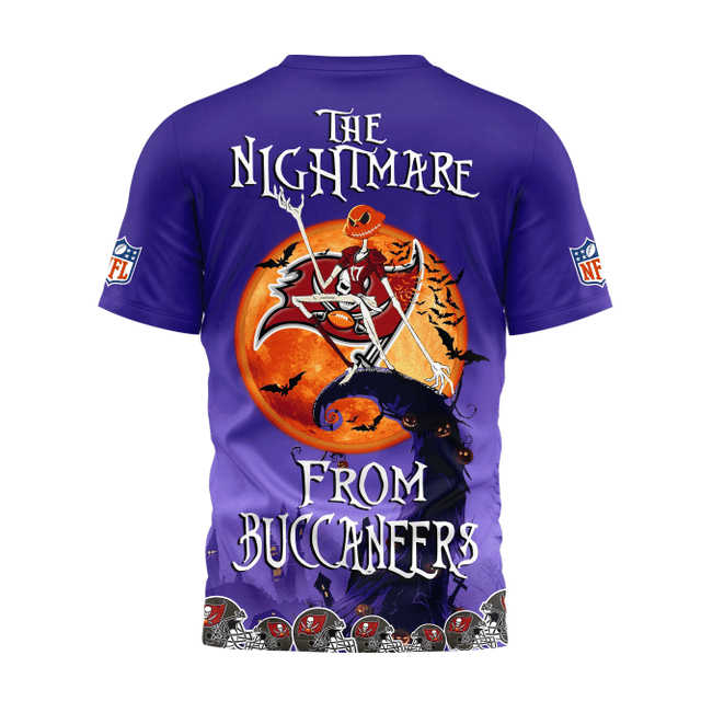 Limited Edition – Customized NFL Tampa Bay Buccaneers Halloween The Nightmare Apparel - Image 2