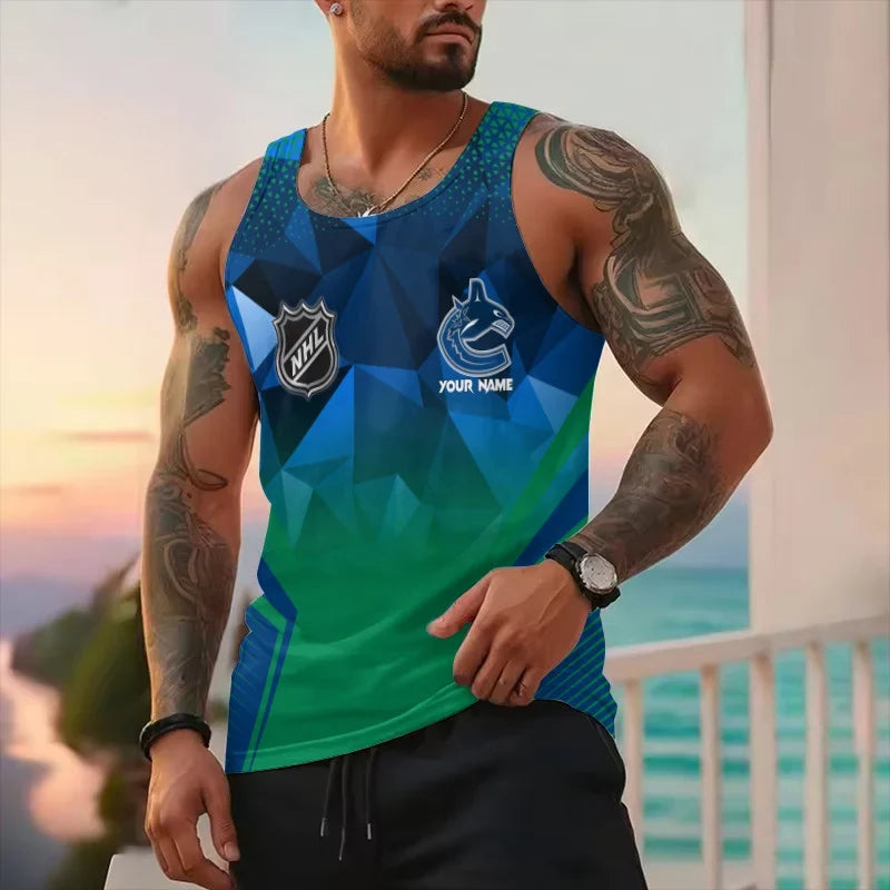 Limited Edition – Customized NHL Vancouver Canucks Unisex Tank Top