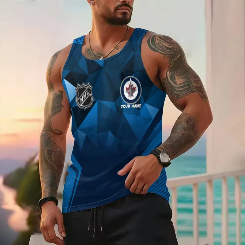 Limited Edition – Customized NHL Winnipeg Jets Unisex Tank Top