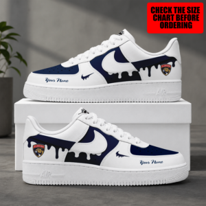 Limited Edition – Customized NHL Florida Panthers Air Force 1 Shoes