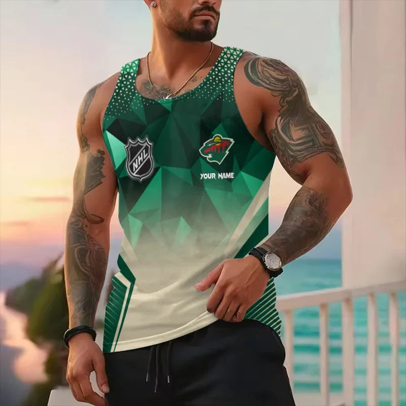 Limited Edition – Customized NHL Minnesota Wild Unisex Tank Top