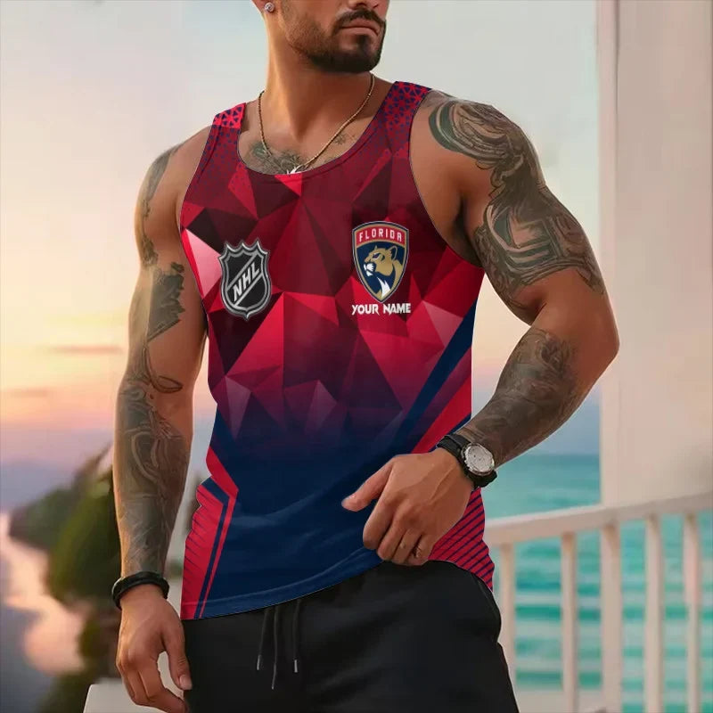 Limited Edition – Customized NHL Florida Panthers Unisex Tank Top