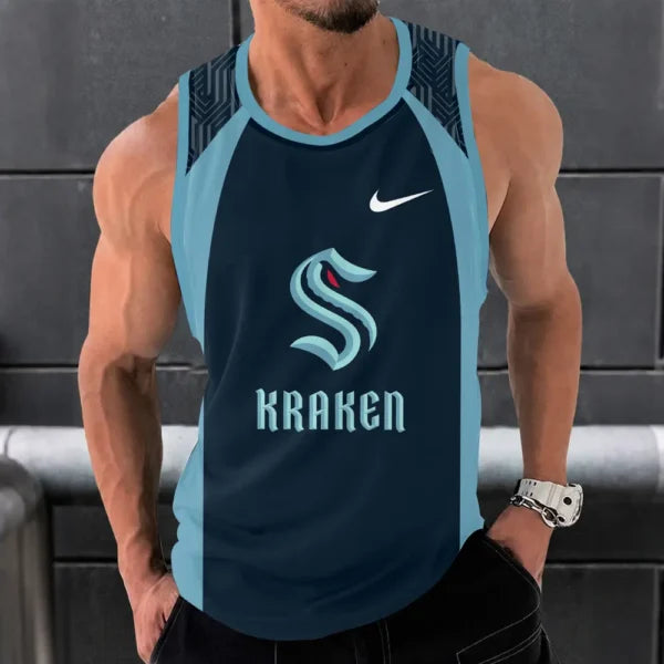 Limited Edition – Customized NHL Seattle Kraken Unisex Tank Top