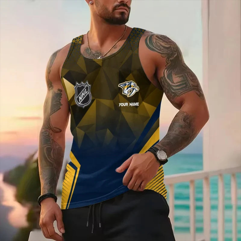 Limited Edition – Customized NHL Nashville Predators Unisex Tank Top