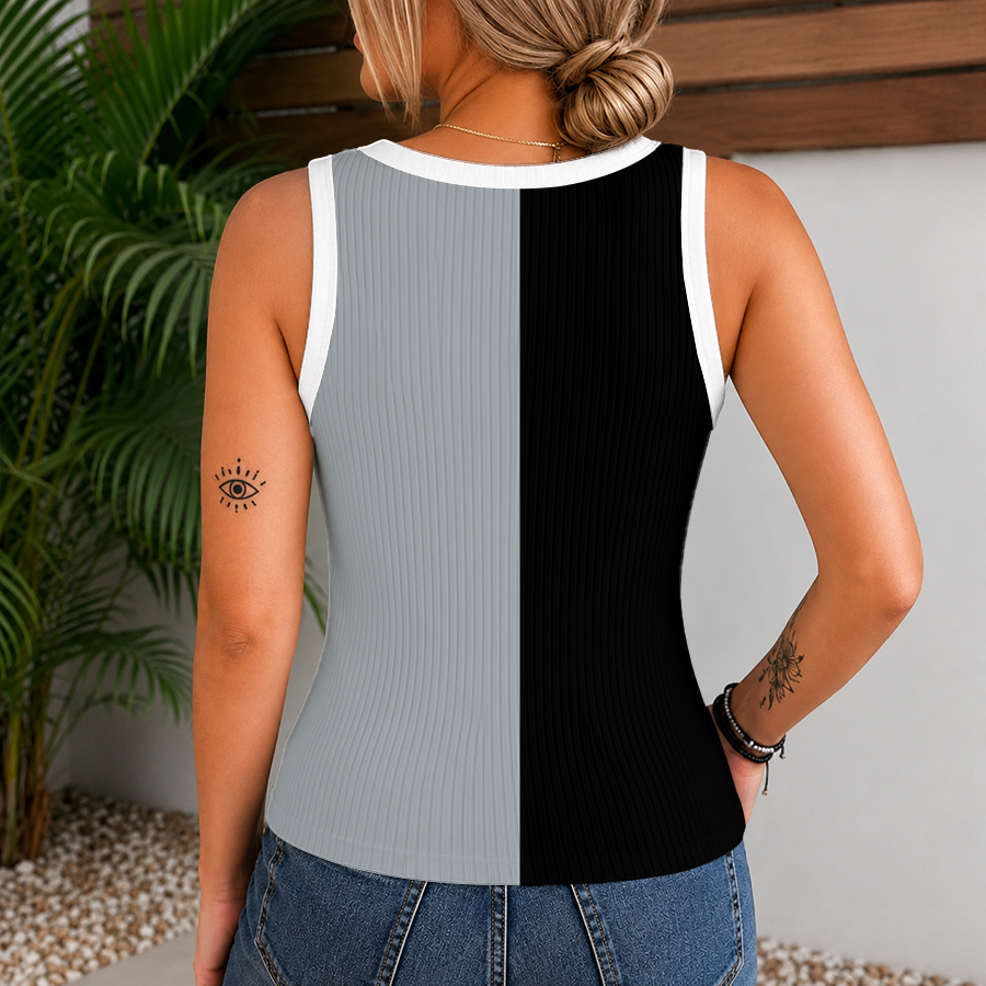 Limited Edition – Customized NHL Los Angeles Kings Women’s V-Neck Tank Top - Image 2