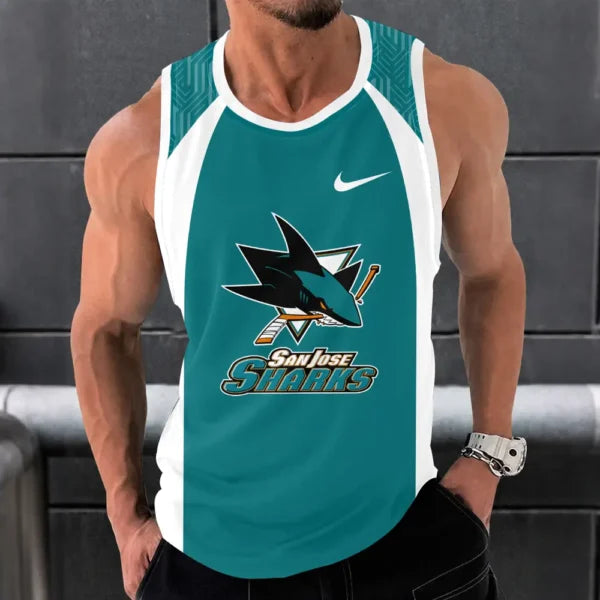 Limited Edition – Customized NHL San Jose Sharks Unisex Tank Top