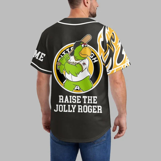 Limited Edition – Customized MLB Pittsburgh Pirates Baseball Jersey - Image 4