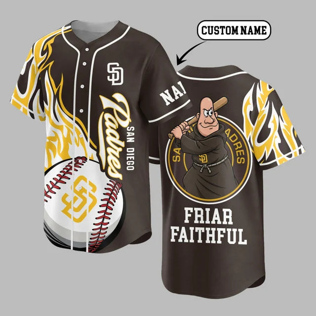 Limited Edition – Customized MLB San Diego Padres Baseball Jersey