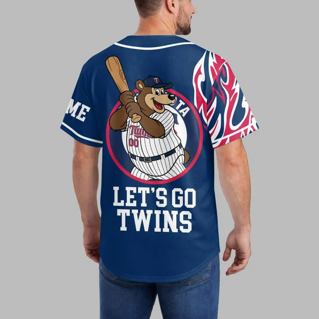 Limited Edition – Customized MLB Minnesota Twins Baseball Jersey - Image 4