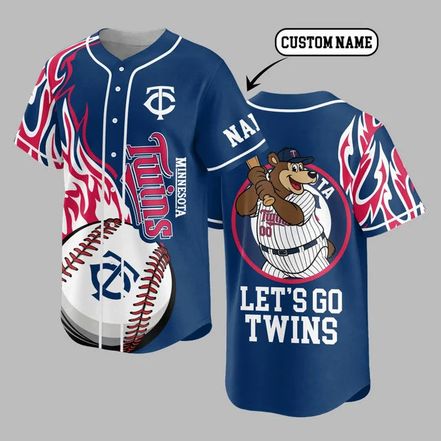 Limited Edition – Customized MLB Minnesota Twins Baseball Jersey