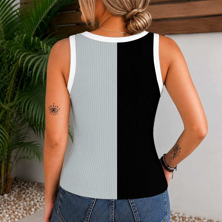 Limited Edition – Customized MLB Chicago White Sox Women’s V-Neck Tank Top - Image 2