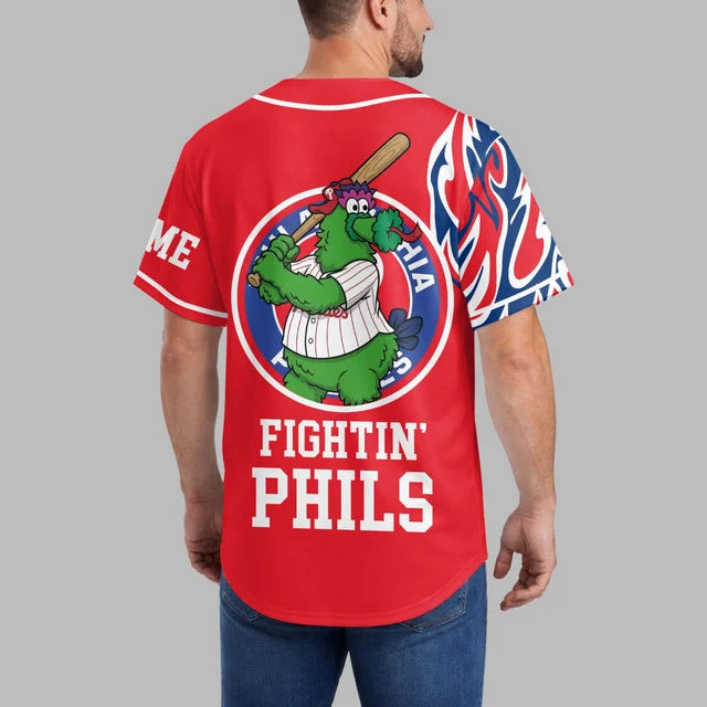 Limited Edition – Customized MLB Philadelphia Phillies Baseball Jersey - Image 4