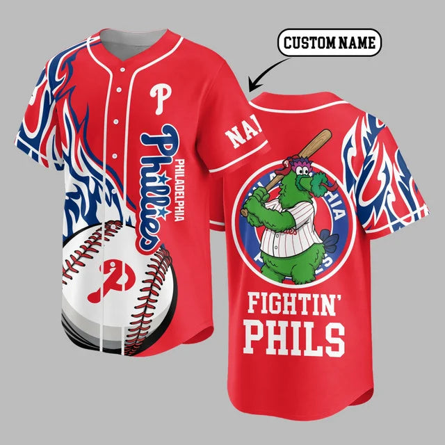 Limited Edition – Customized MLB Philadelphia Phillies Baseball Jersey