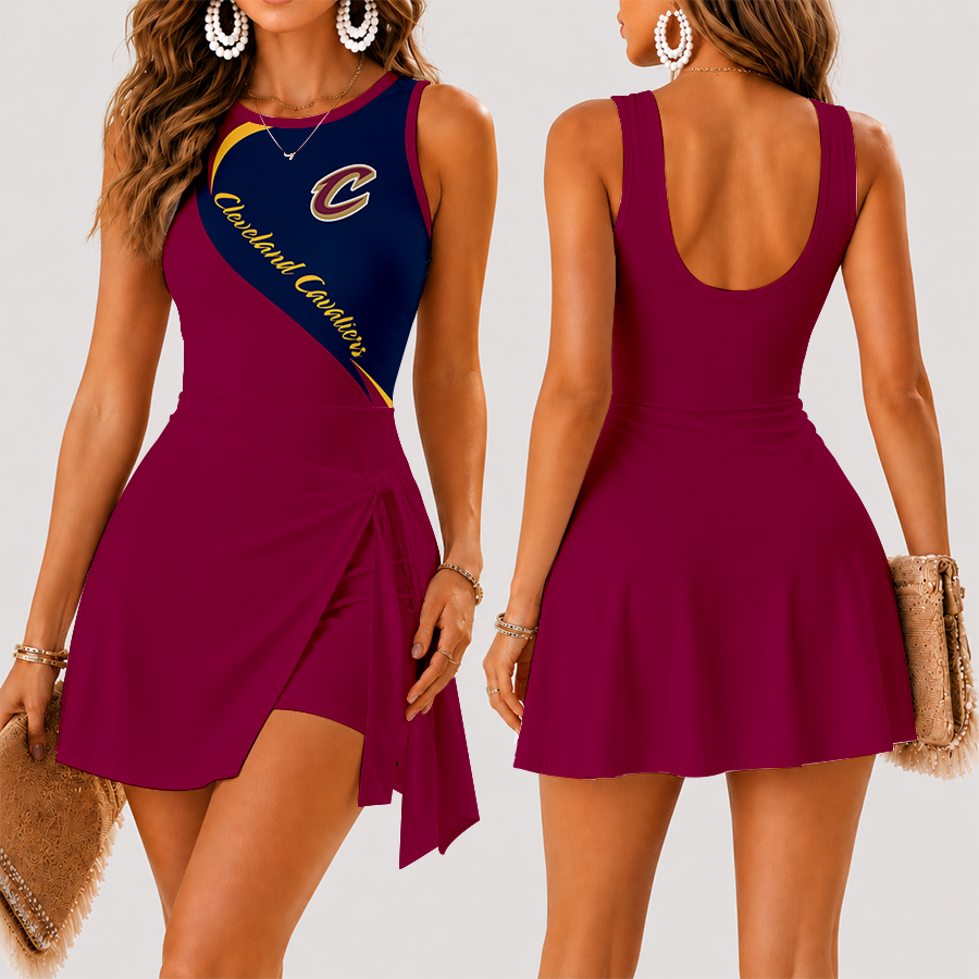 Limited Edition – Customized Nba Cleveland Cavaliers Women’s Summer Skort Dress