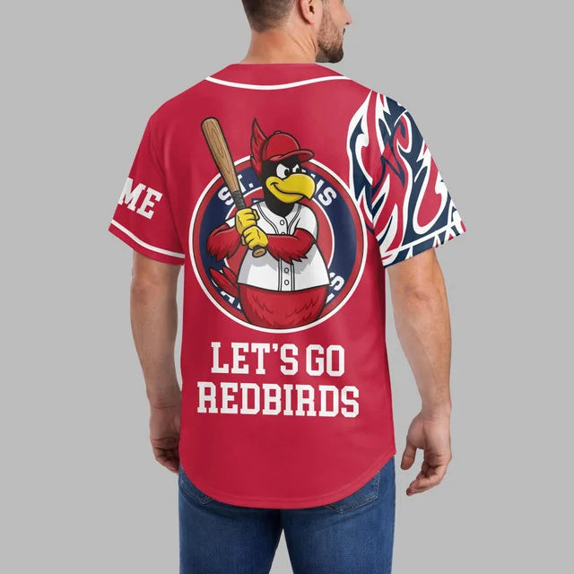 Limited Edition – Customized MLB St. Louis Cardinals Baseball Jersey - Image 4