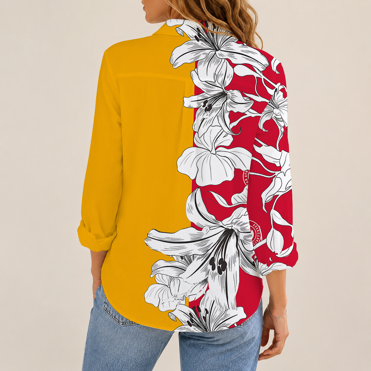 Limited Edition – Customized Nba Atlanta Hawks Women Casual Shirt For Fan - Image 2