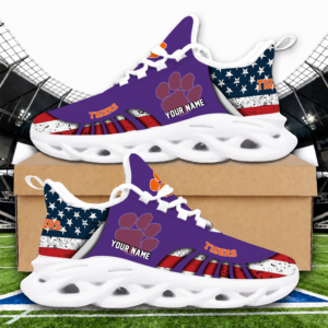 Limited Edition – Customized NCAA Clemson Tigers Max Soul Sneakers