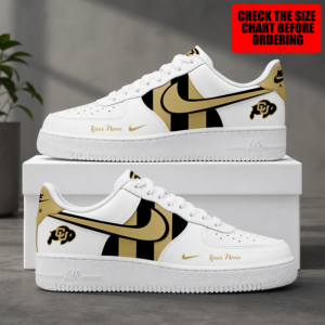 Limited Edition – Customized NCAA Colorado Buffaloes Air Force 1 Shoes