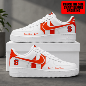 Limited Edition – Customized NCAA Syracuse Orange Air Force 1 Shoes
