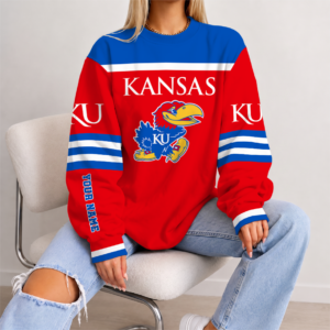 Limited Edition – New Customized NCAA Kansas Jayhawks Strappy Unisex Sweatshirt