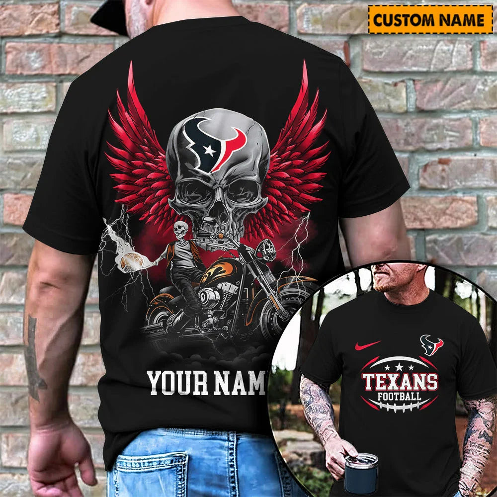 Limited Edition – Customized NFL Houston Texans Unisex T-Shirt