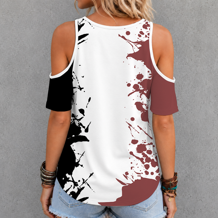 Limited Edition – Customized NCAA South Carolina Gamecocks Criss Cross V-Neck Top - Image 2